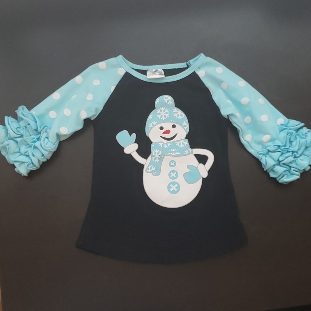 Ruffle sleeve shirt